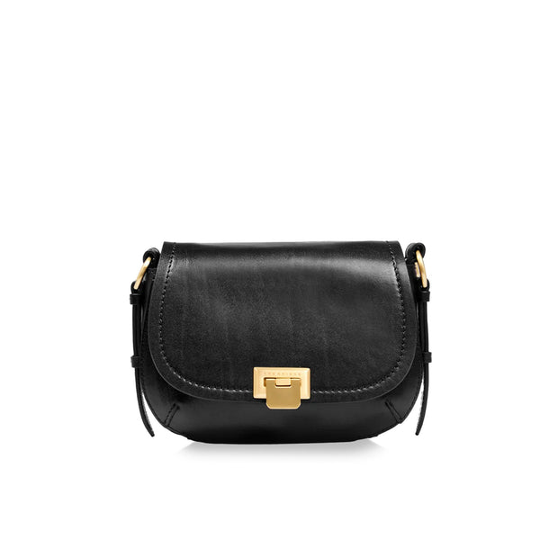Crossbody in cuoio  con tracolla regolabile The Bridge