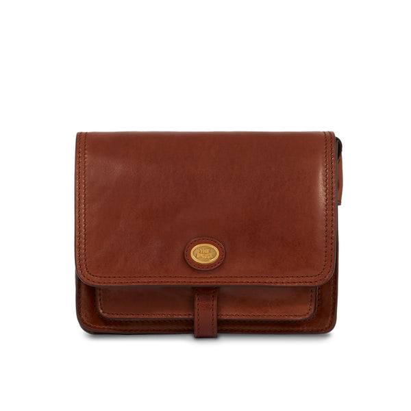 Crossbody in cuoio modello Story The Bridge
