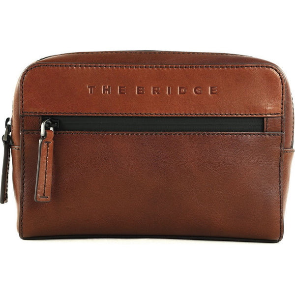 Pochette con Manico in Pelle The Bridge Damiano
