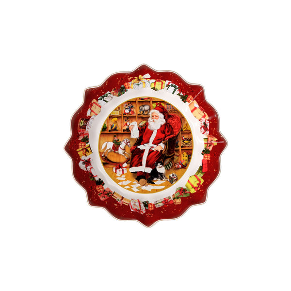 Ciotola grande "Babbo Natale legge lista desideri" Toy's Fantasy Villeroy & Boch
