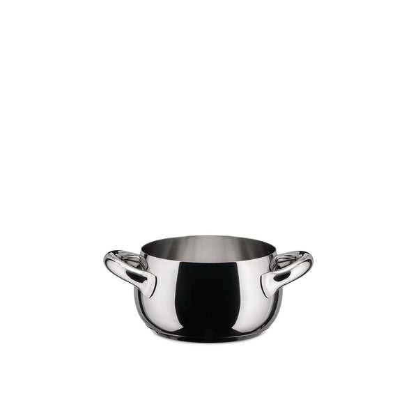 ALESSI SG101/16 MAMI Casseruola a Due Manici Ø 16 cm – Acciaio Lucido