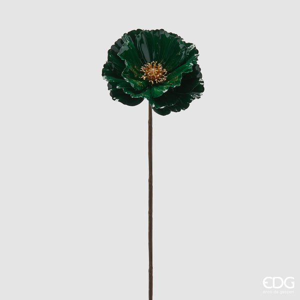 Papavero Glossy ramo H70 Green