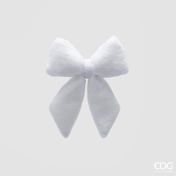 Fiocco Furry bianco H30 L28