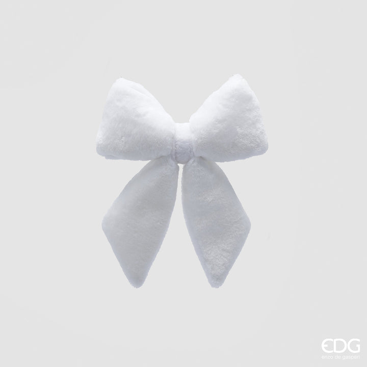 Fiocco Furry bianco H30 L28