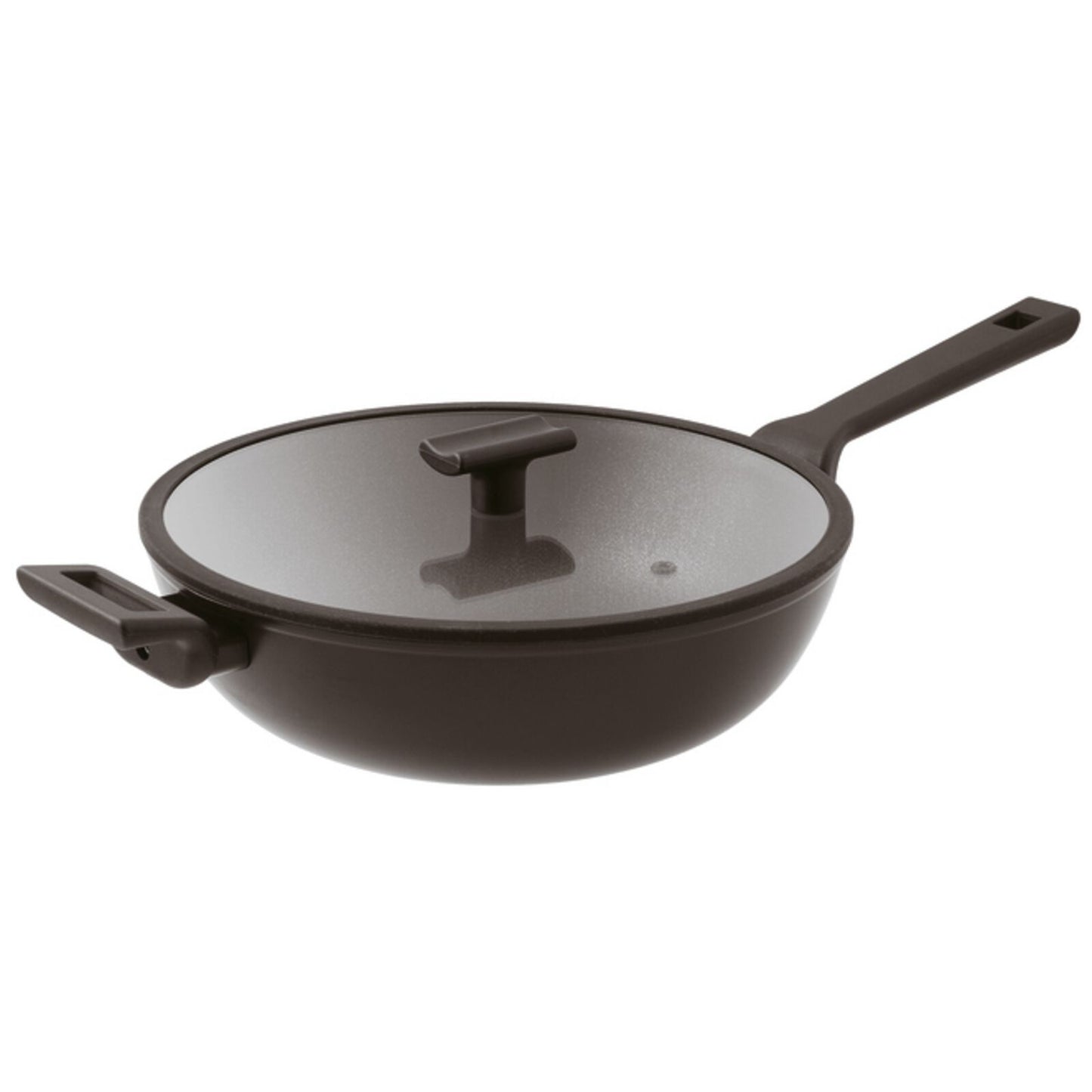 Wok cm 30 con coperchio