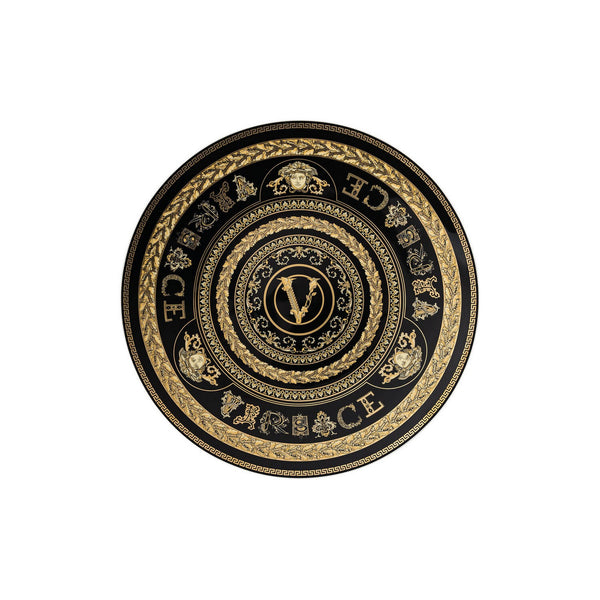 Virtus Gala Black – Sotto Piatto in Porcellana 33 cm