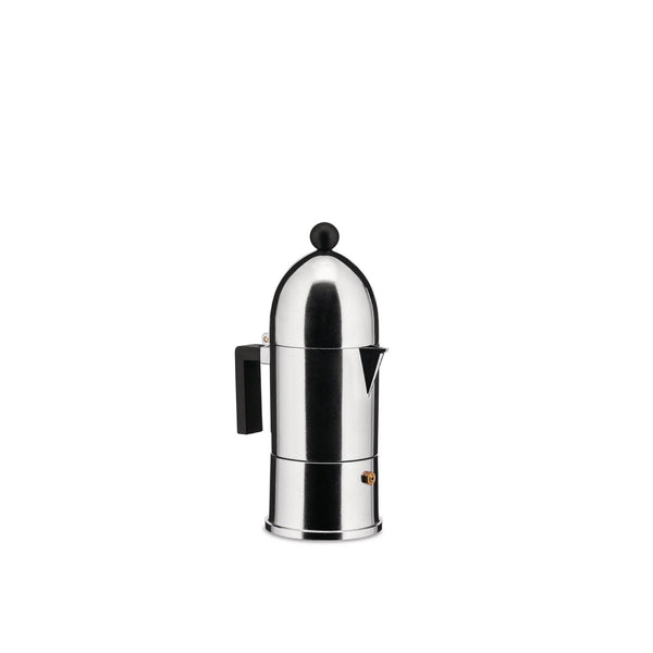 Alessi Caffettiera Espresso 3 Tazze La Cupola – Design Iconico di Aldo Rossi