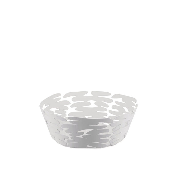 Alessi - Cestino Bianco Barket in Acciaio Inossidabile