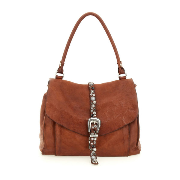 Emilia borsa a spalla con tracolla Campomaggi