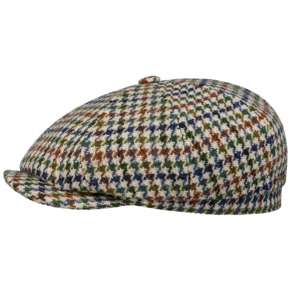 Ivy cap Harris tweed Stetson