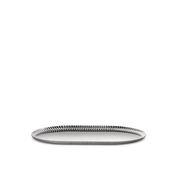 Vassoio Pleats ovale nero Alessi