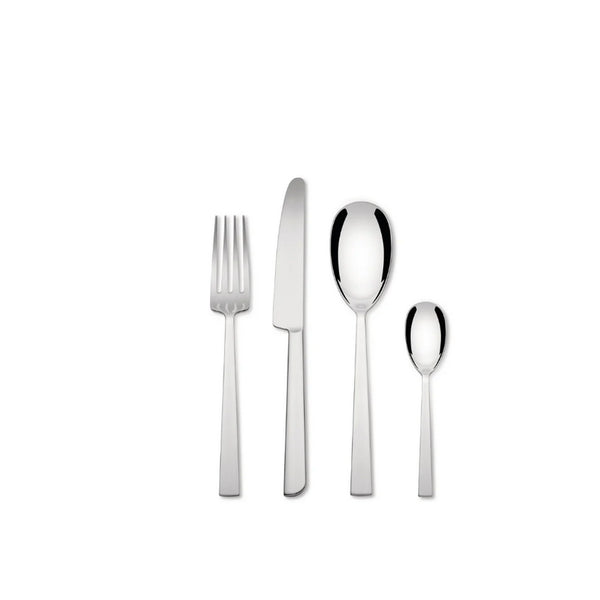 Set di posate 24 pz in acciaio Asta Alessi