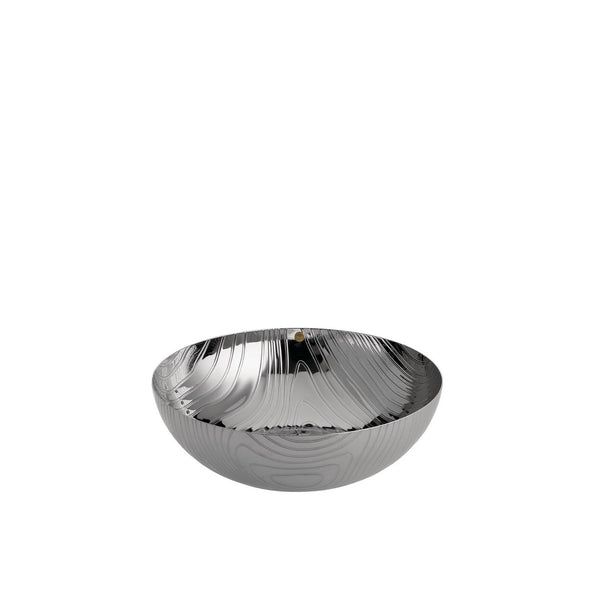 Alessi Veneer Coppa in Acciaio con Decoro a Rilievo – Eleganza e Raffinatezza