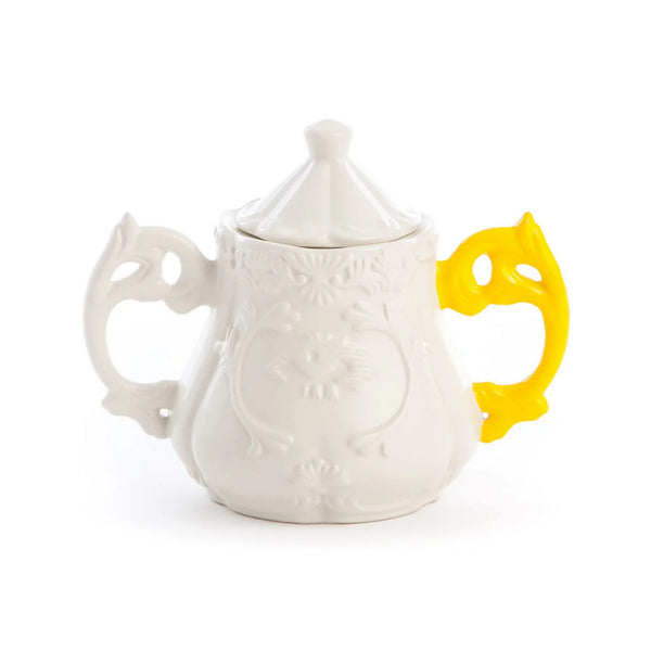 Seletti I-Wares I-Sugar Zuccheriera con Manici in Porcellana