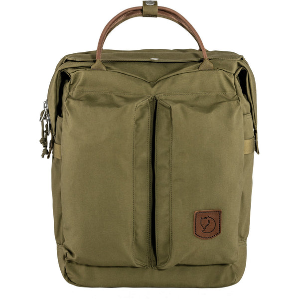 Borsa/zaino Kanken con manici in pelle