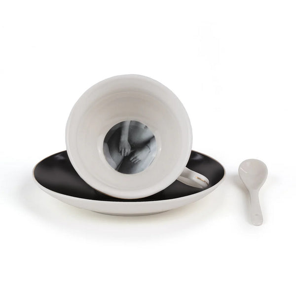 Seletti Tazza da Tè Tarin in Porcellana – Design Moderno