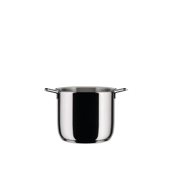 Pentola 2 Manici Pots&Pan Alessi in Acciaio Inossidabile 18/10 Lucido
