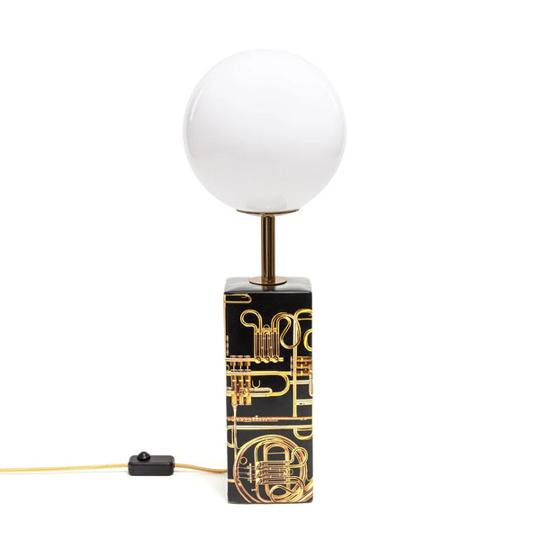 Lampada da tavolo con lampadina LED e struttura in porcellana dal design moderno - 4W - 3000k Luce Calda
